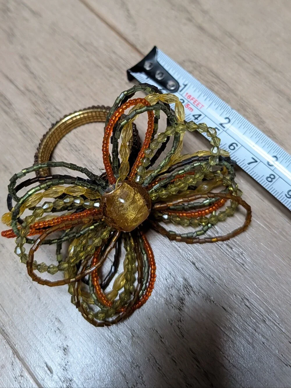 BEADED BUTTERFLY NAPKIN RINGS